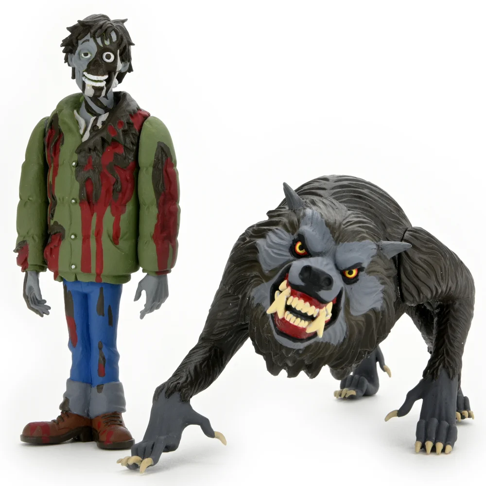 NECA An American Werewolf In London Toony Terrors Jack And Kessler 6 Inch Scale 2-Pack Action Figures Afbeelding 1