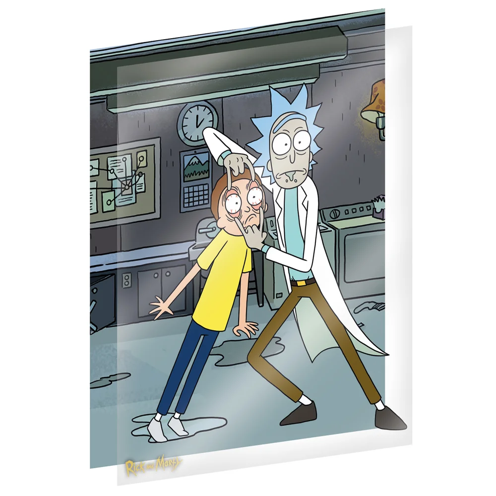 Fan-Cel Rick and Morty Limited Edition Cell Artwork Afbeelding 1