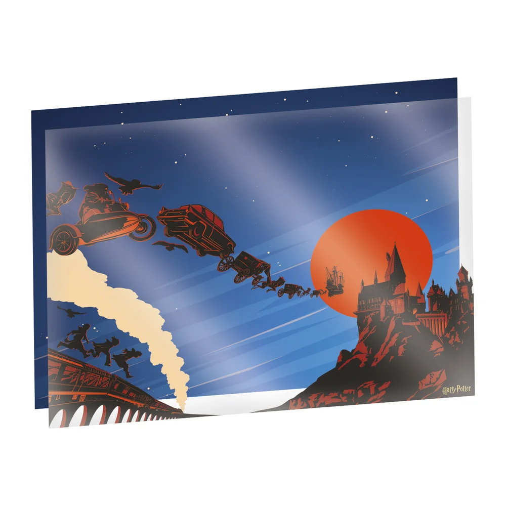 Fan-Cel Harry Potter Transport to Hogwarts Limited Edition Cell Artwork Afbeelding 1