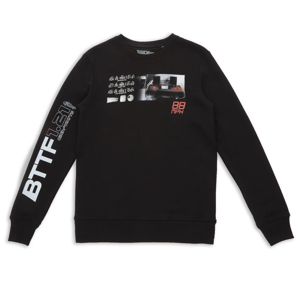 Back To The Future 88MPH Sweater - Zwart - XS Afbeelding 1