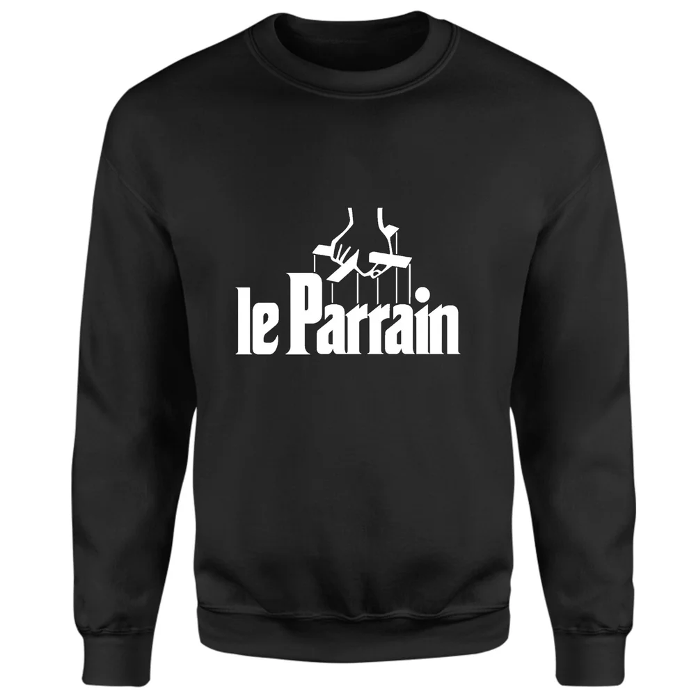 The Godfather Le Parrain Unisex Sweatshirt - Black - XS Afbeelding 1