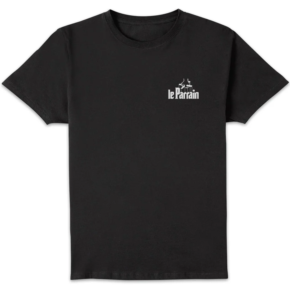 The Godfather Le Parrain Unisex T-Shirt - Black - S Afbeelding 1