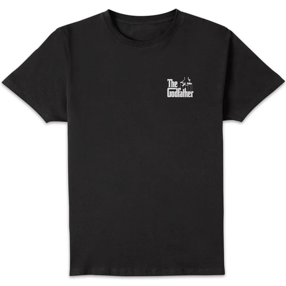 The Godfather Logo Unisex T-Shirt - Black - S Afbeelding 1