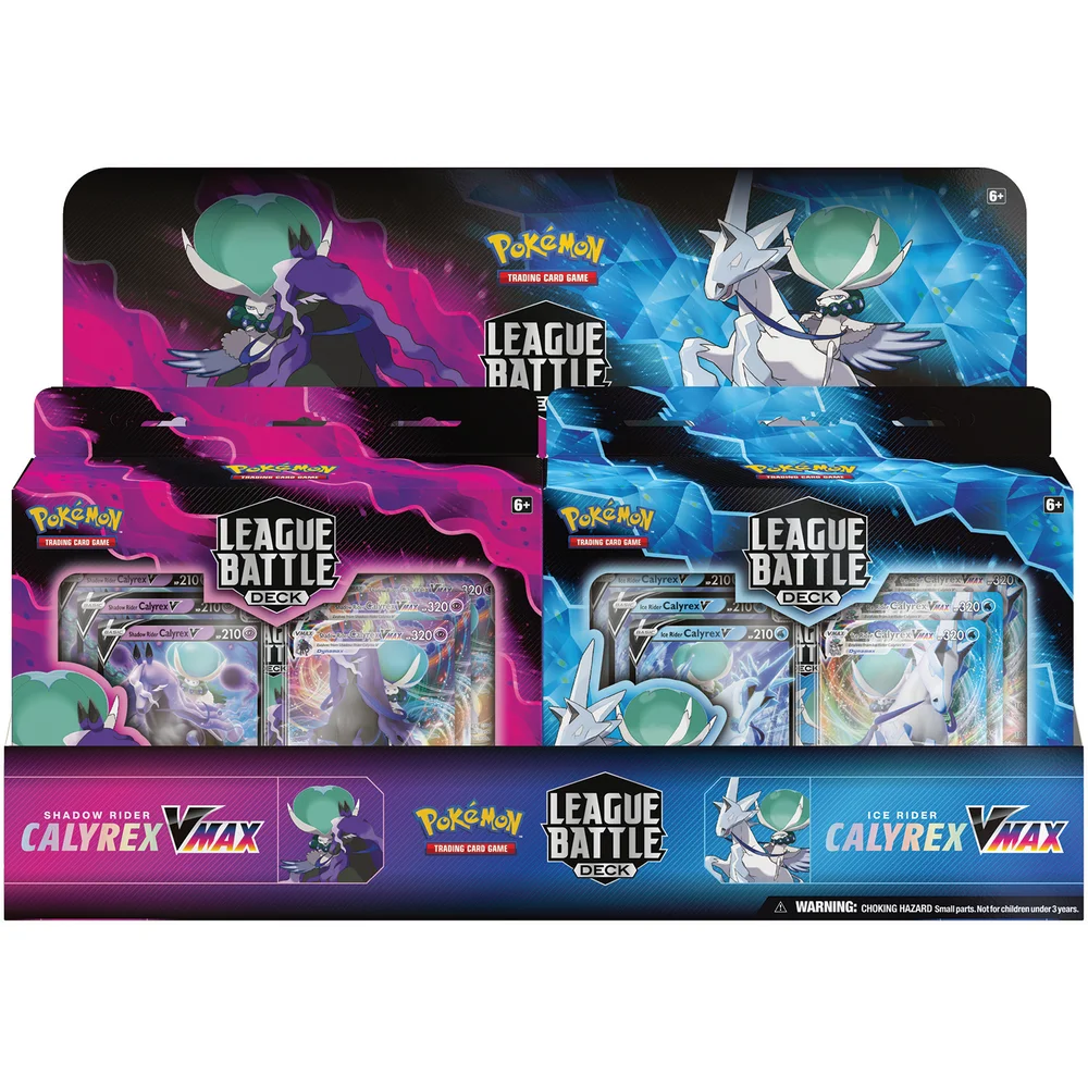 Pokémon TCG: League Battle Deck - Shadow Rider Calyrex VMAX and Ice Rider Calyrex VMAX Afbeelding 1