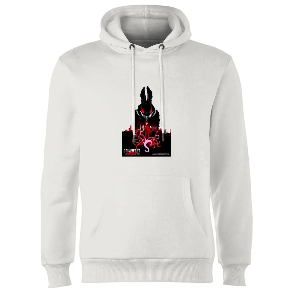 Grimmfest 2022 Easter Bunny Hoodie - White - S Afbeelding 1