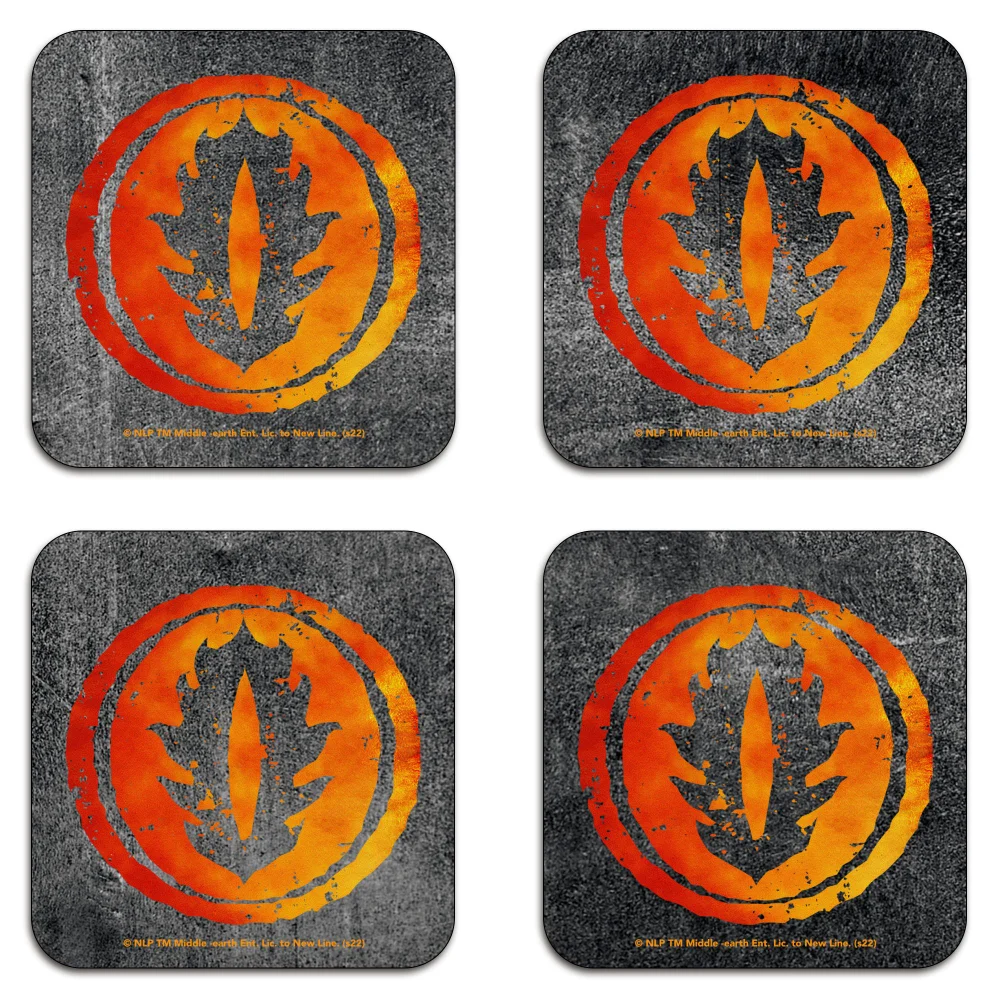 Lord Of The Rings Sauron's Eye Coaster Set Afbeelding 1