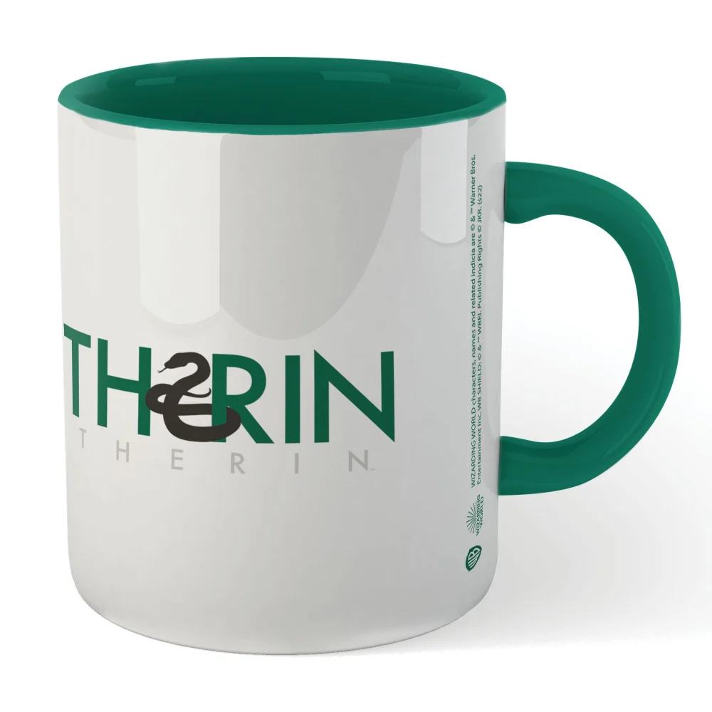 Harry Potter Slytherin House Mug - Green Afbeelding 1