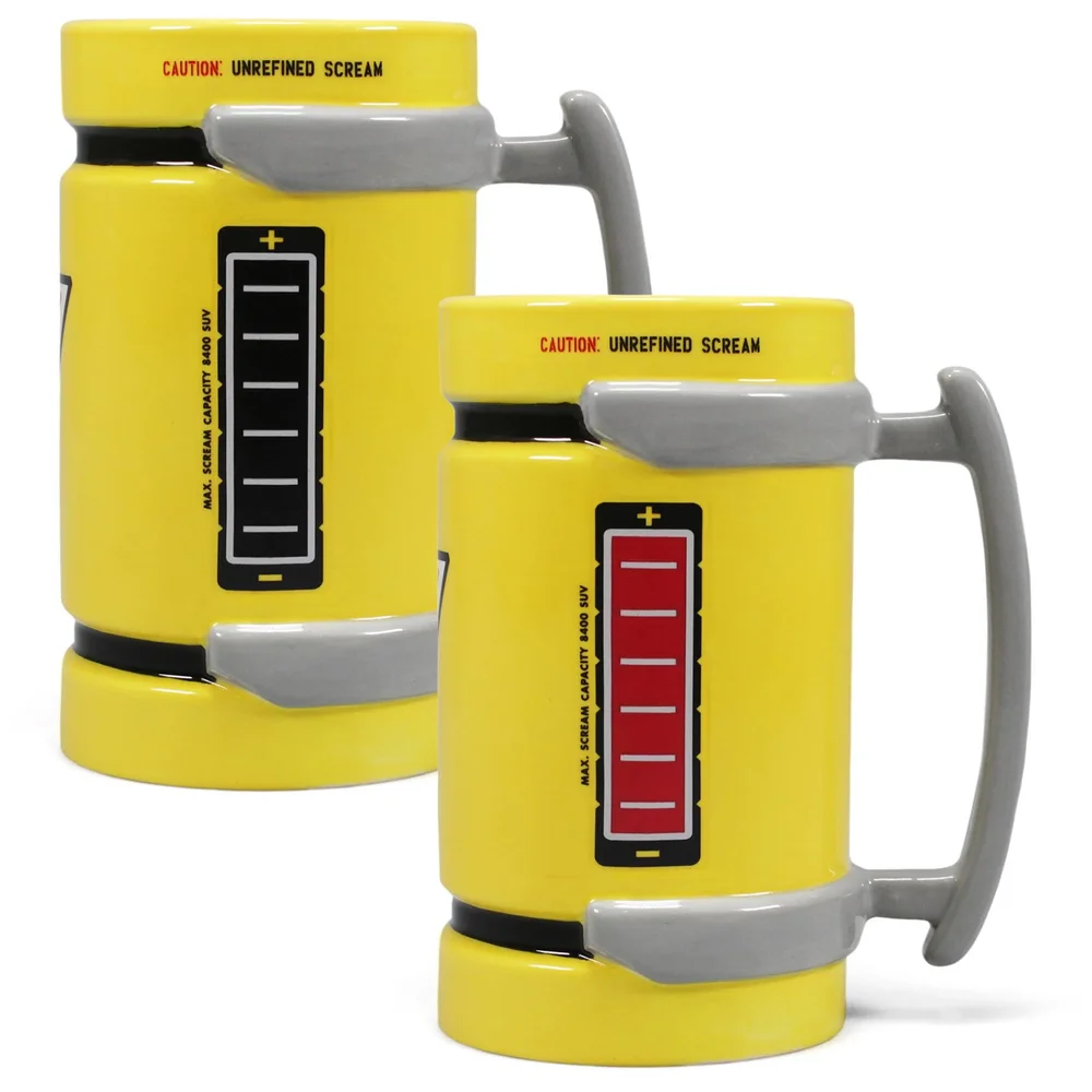 Monsters Inc Scream Heat Changing 3D Shaped Mug Afbeelding 1