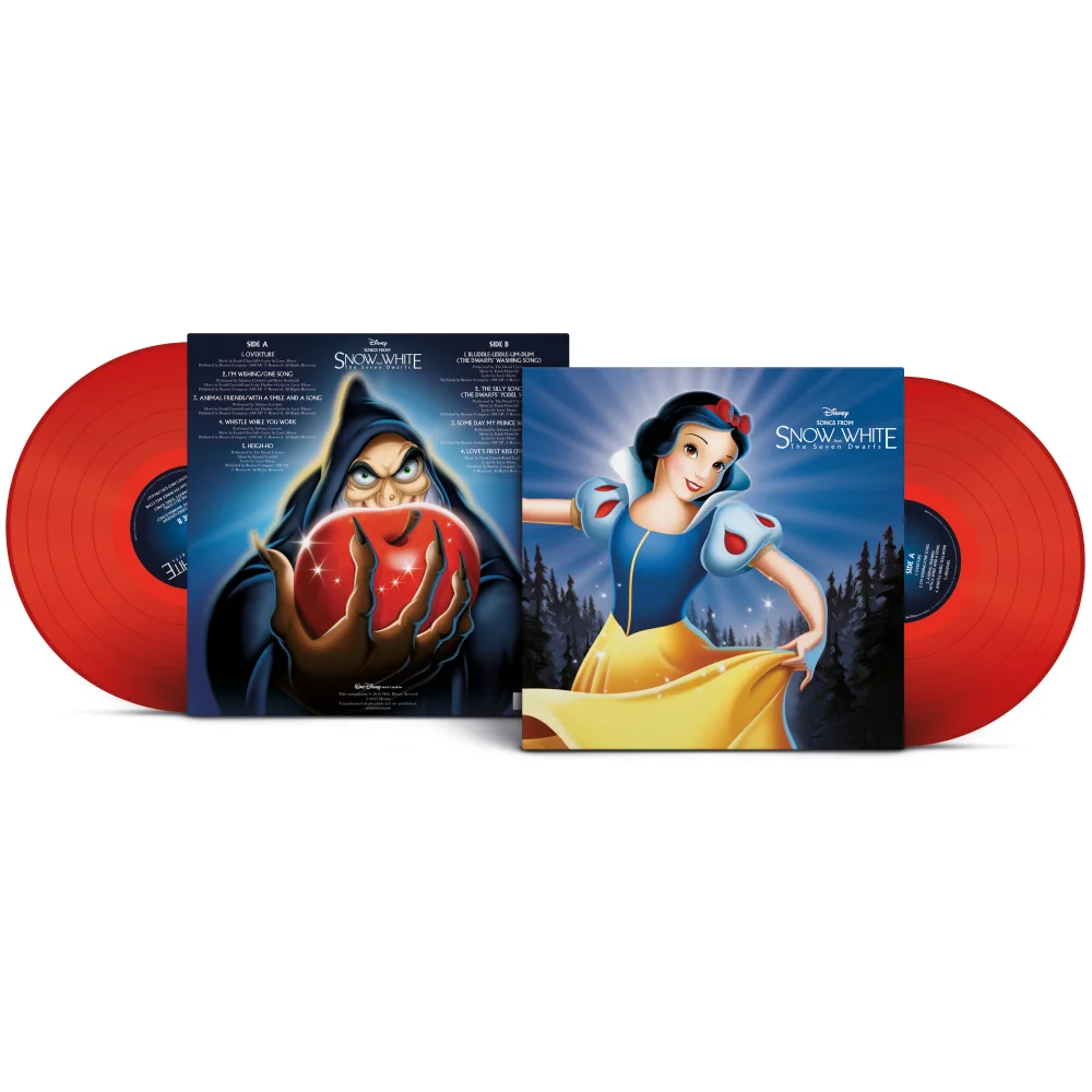 Songs from Snow White and the Seven Dwarfs (85th Anniversary) (Red Colour Vinyl) Vinyl Afbeelding 1