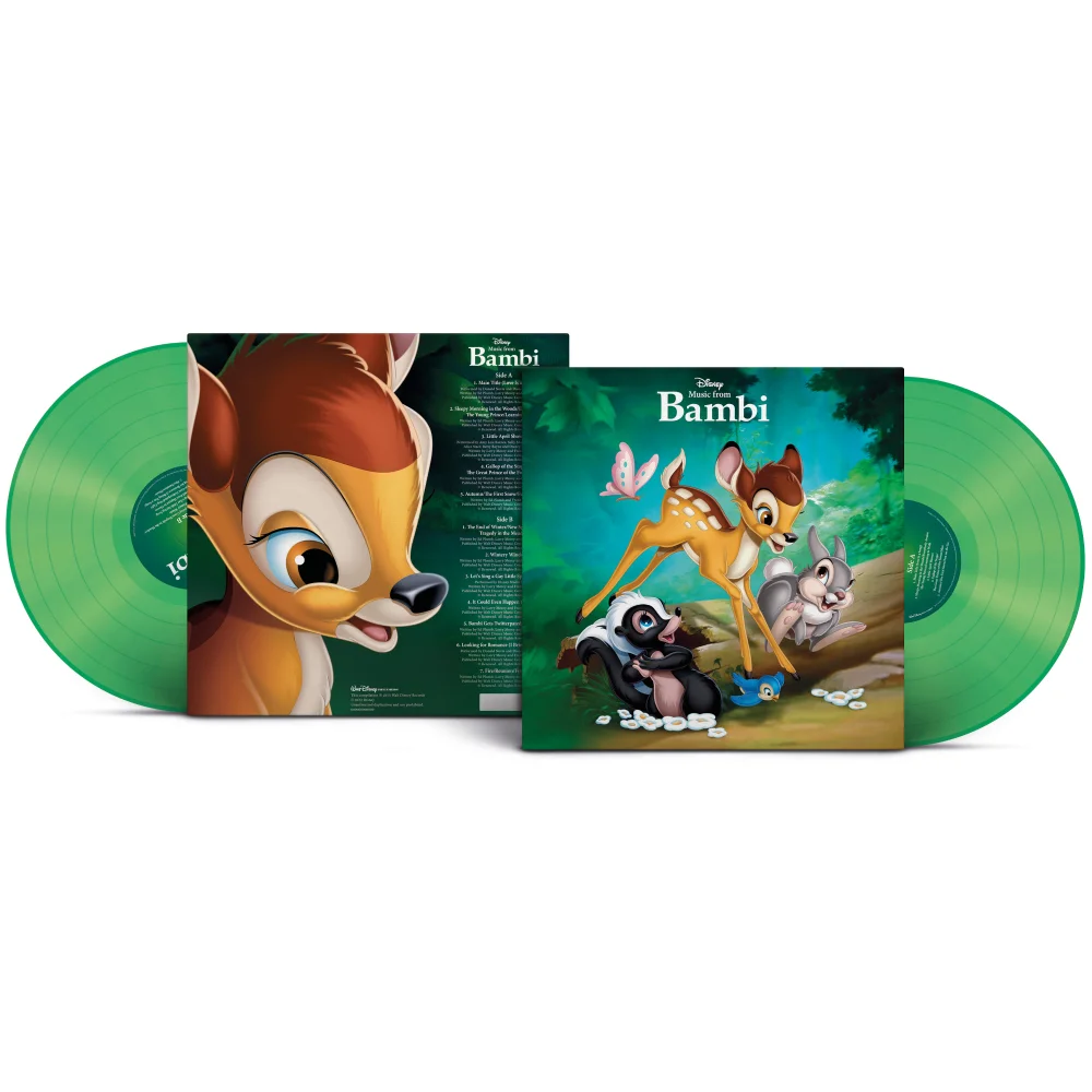 Music from Bambi (80th Anniversary) (Light Green Colour Vinyl) Vinyl Afbeelding 1