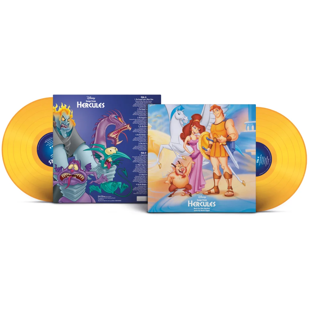 Songs from Hercules (25th Anniversary) (Orange Transparent Colour Vinyl) Vinyl Afbeelding 1