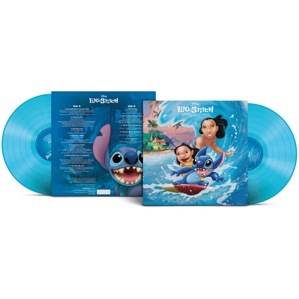 Lilo & Stitch (20th Anniversary) (Curacao Transparent Colour Vinyl) Vinyl Afbeelding 1