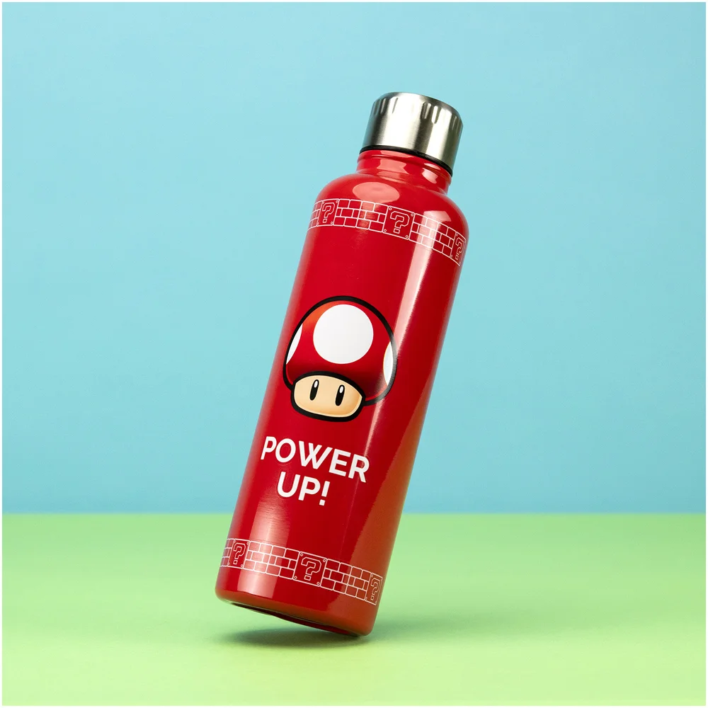 Nintendo Super Mario Big Up Water Bottle Afbeelding 1