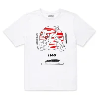 Pokémon Moltres Legendary Dames T-Shirt - Wit