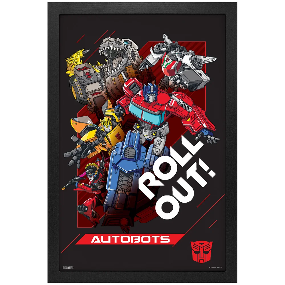 Transformers Autobots Roll Out Framed Art Print Afbeelding 1