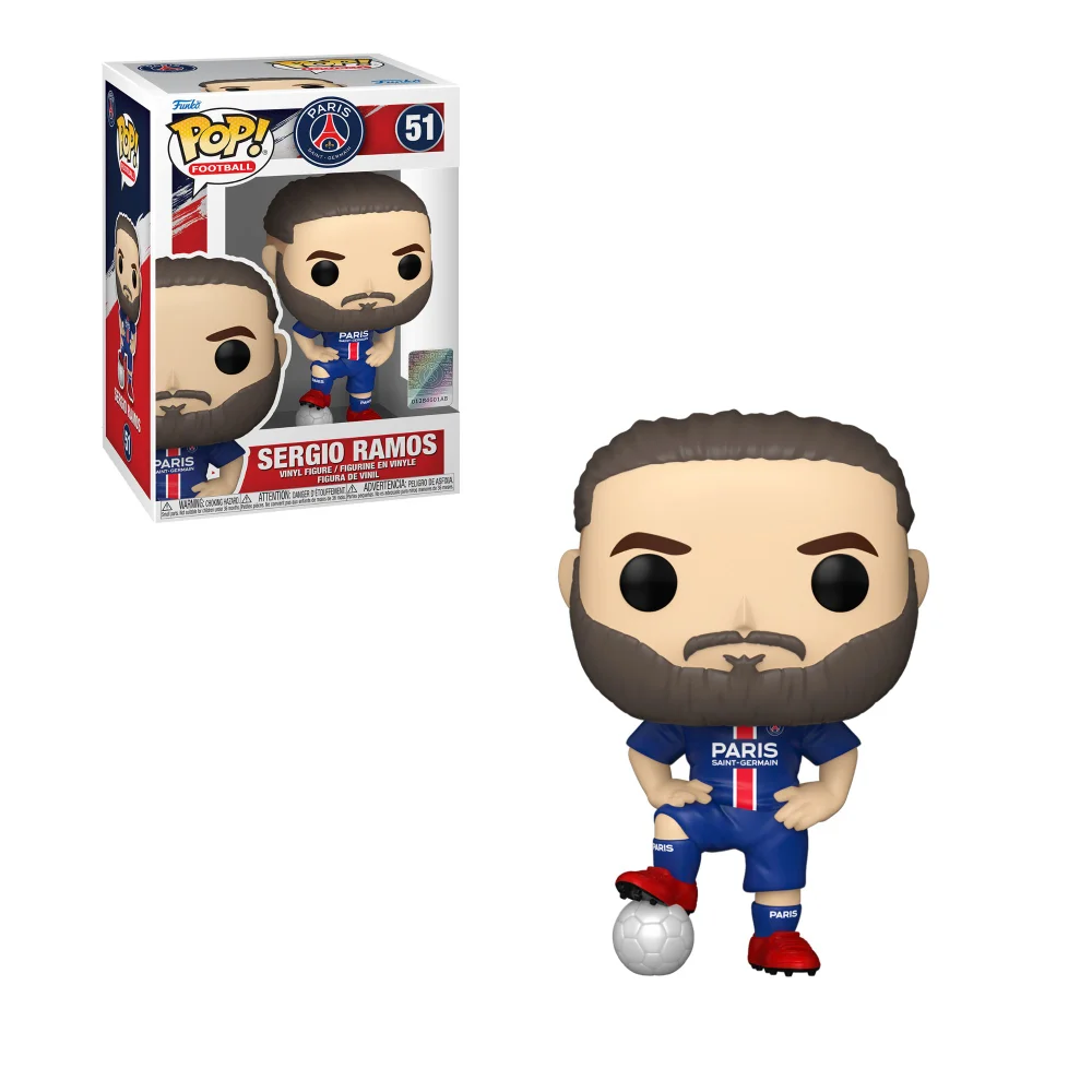 Paris Saint-Germain Sergio Ramos Funko Pop! Vinyl Afbeelding 1