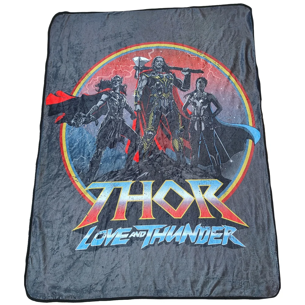 Marvel Thor: Love and Thunder 45" x 60" Fleece Blanket Afbeelding 1