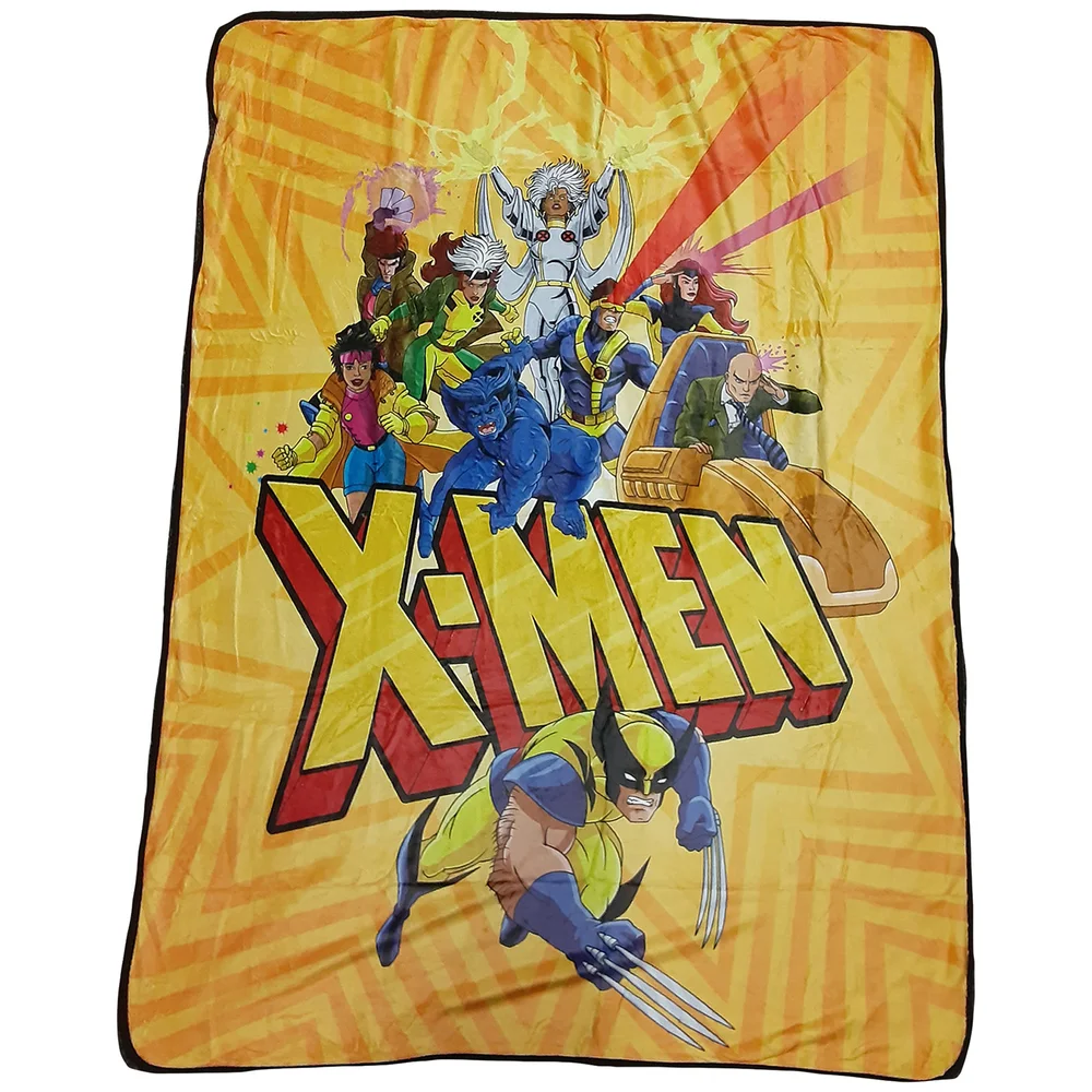 Marvel X-Men the Animated Series 45" x 60" Fleece Blanket Afbeelding 1