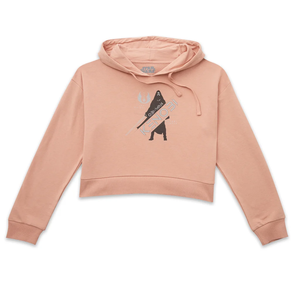 Star Wars Jedi Knight Dames Cropped Hoodie - Roze - S Afbeelding 1