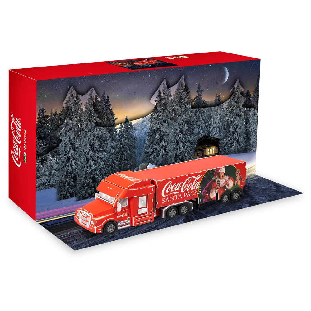 Revell Advent Calendar - Coca-Cola Truck (3D Puzzle) Afbeelding 1