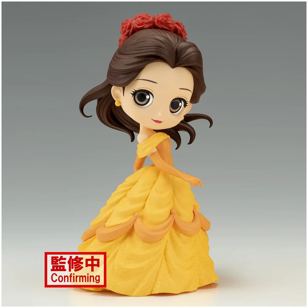 Q Posket Disney Characters Flower Style -Belle ver.A Statue Afbeelding 1