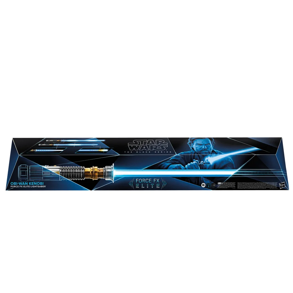 Hasbro Star Wars The Black Series Obi-Wan Kenobi Force FX Elite Lightsaber Afbeelding 1