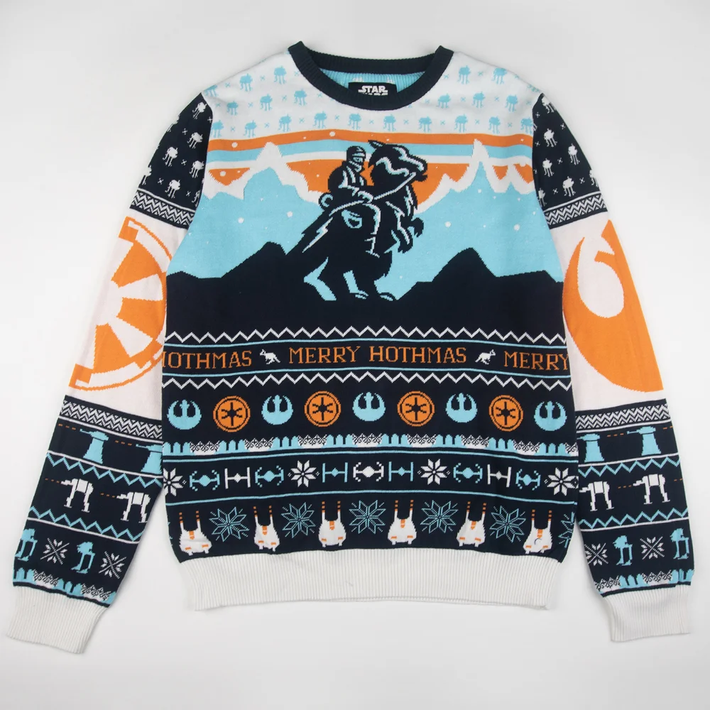 Star Wars Merry Hothmas Knitted Christmas Jumper - XS Afbeelding 1