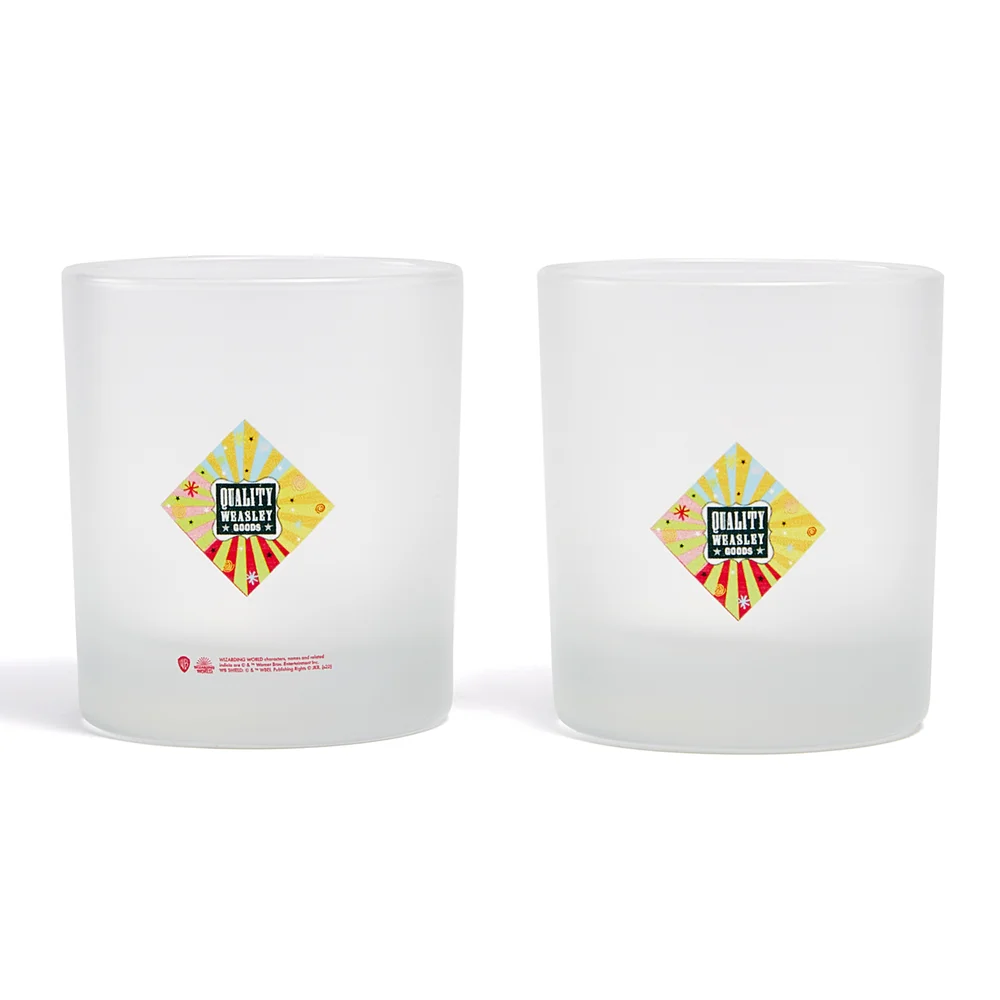Decorsome x Harry Potter Weasley Goods Glass Tumbler Afbeelding 1