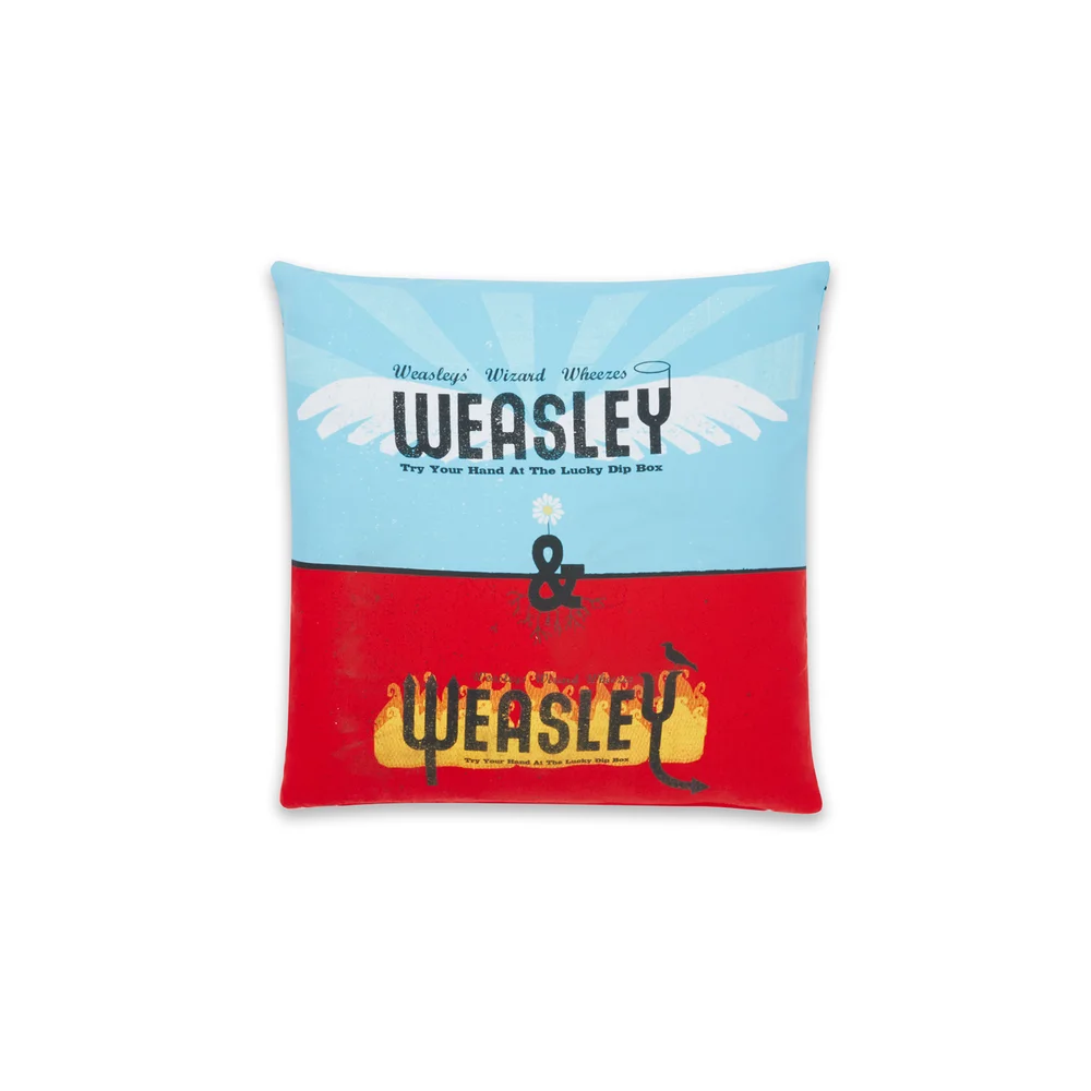 Decorsome x Harry Potter Good And Bad Square Cushion - 40x40cm - Soft Touch Afbeelding 1