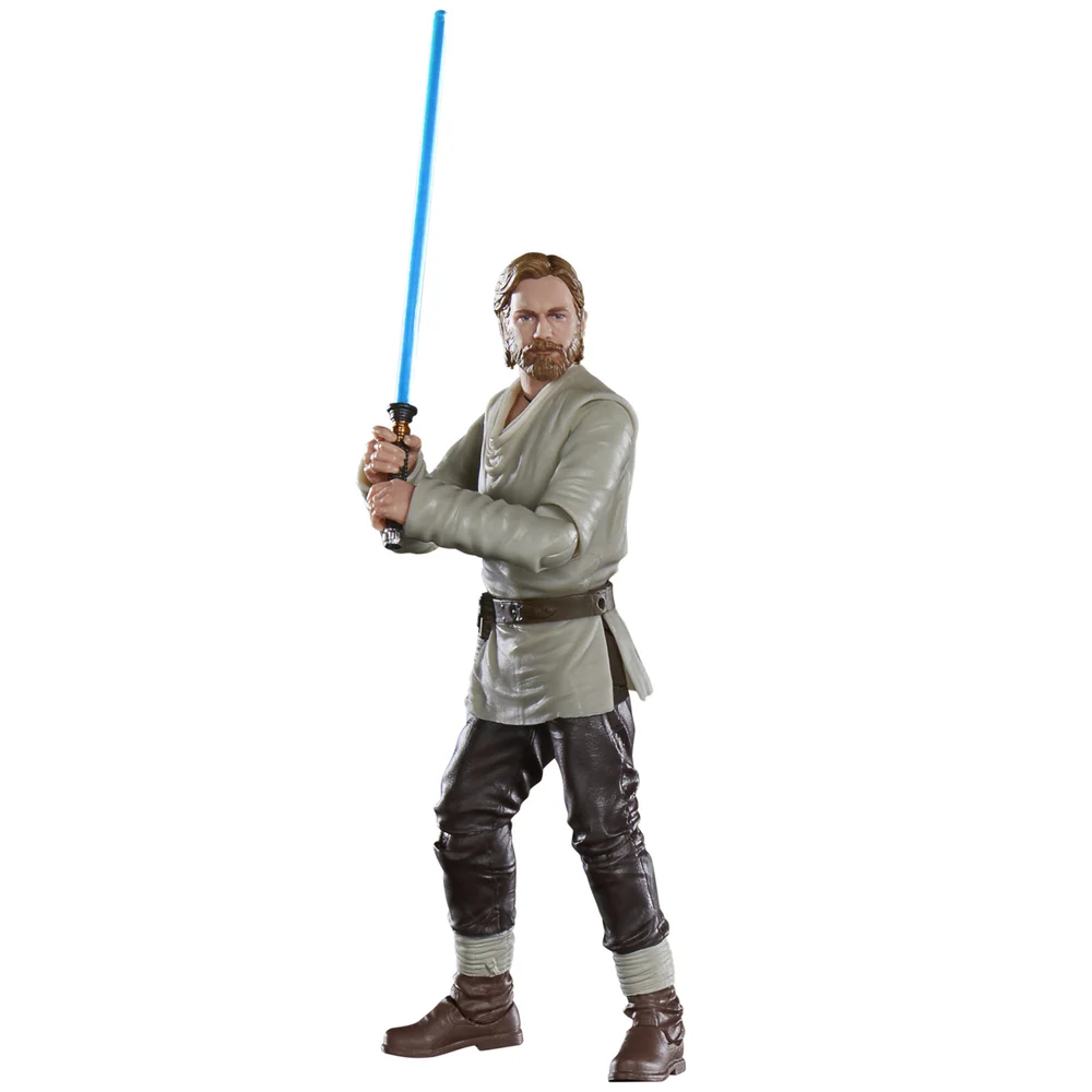 Hasbro Star Wars The Black Series Obi-Wan Kenobi (Wandering Jedi) 6 Inch Action Figure Afbeelding 1