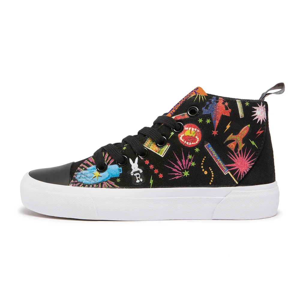 Akedo x Harry Potter Joke Shop Kids' High Top - Black - UK Kids 10 / EU28 Afbeelding 1
