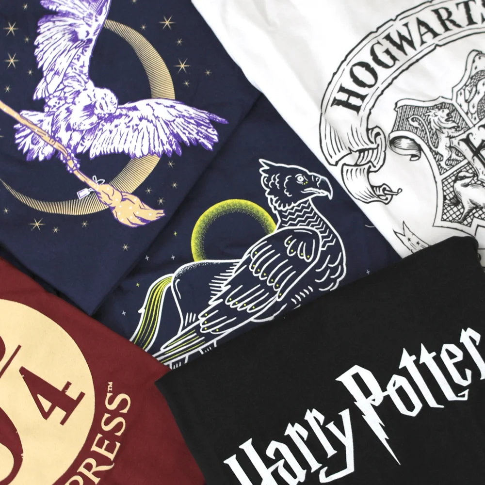 HARRY POTTER MYSTERY 5-PACK KIDS T-SHIRT BUNDLE - 98/104 (3-4 jaar) - Zwart Afbeelding 1