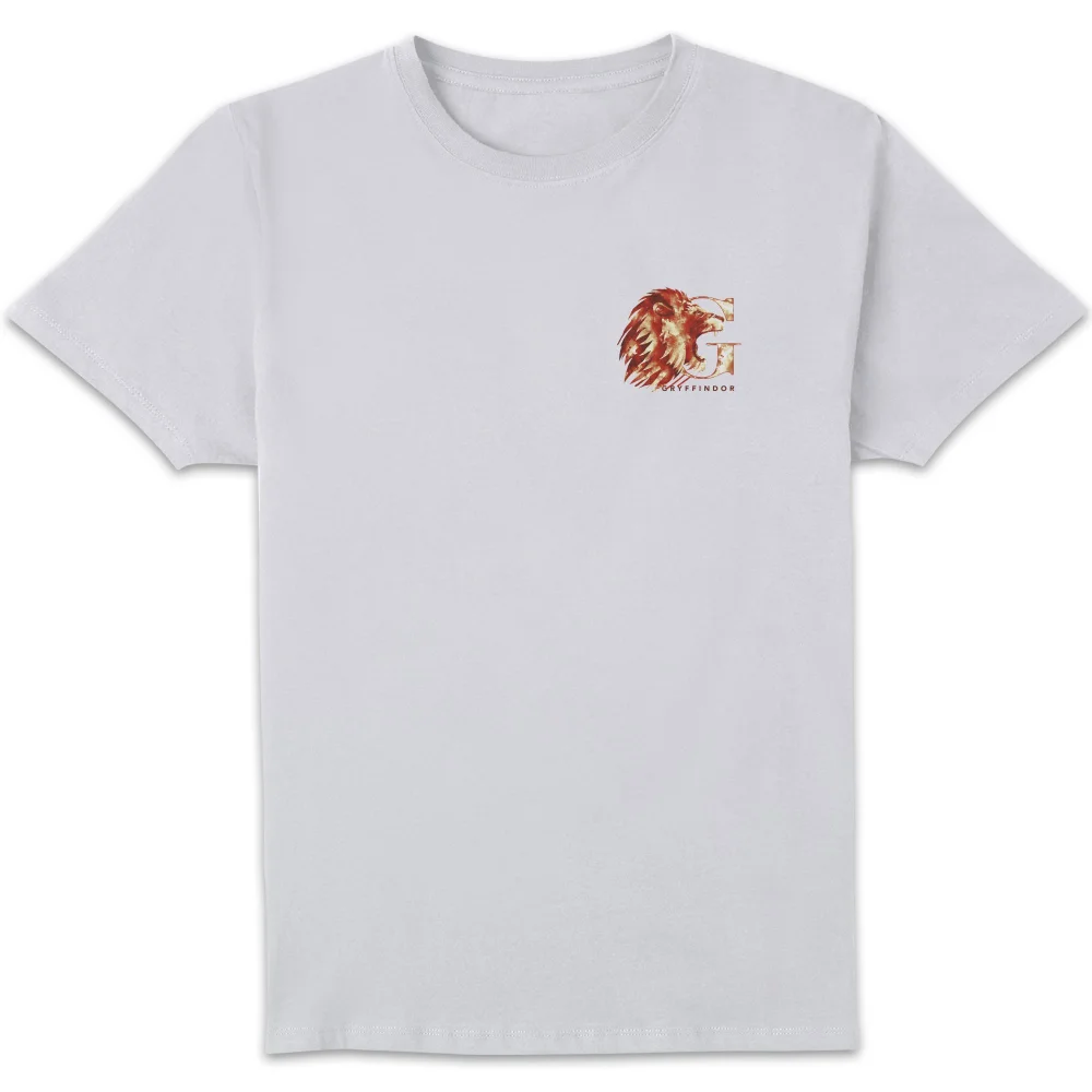 Harry Potter Gryffindor Unisex T-Shirt - White - S Afbeelding 1