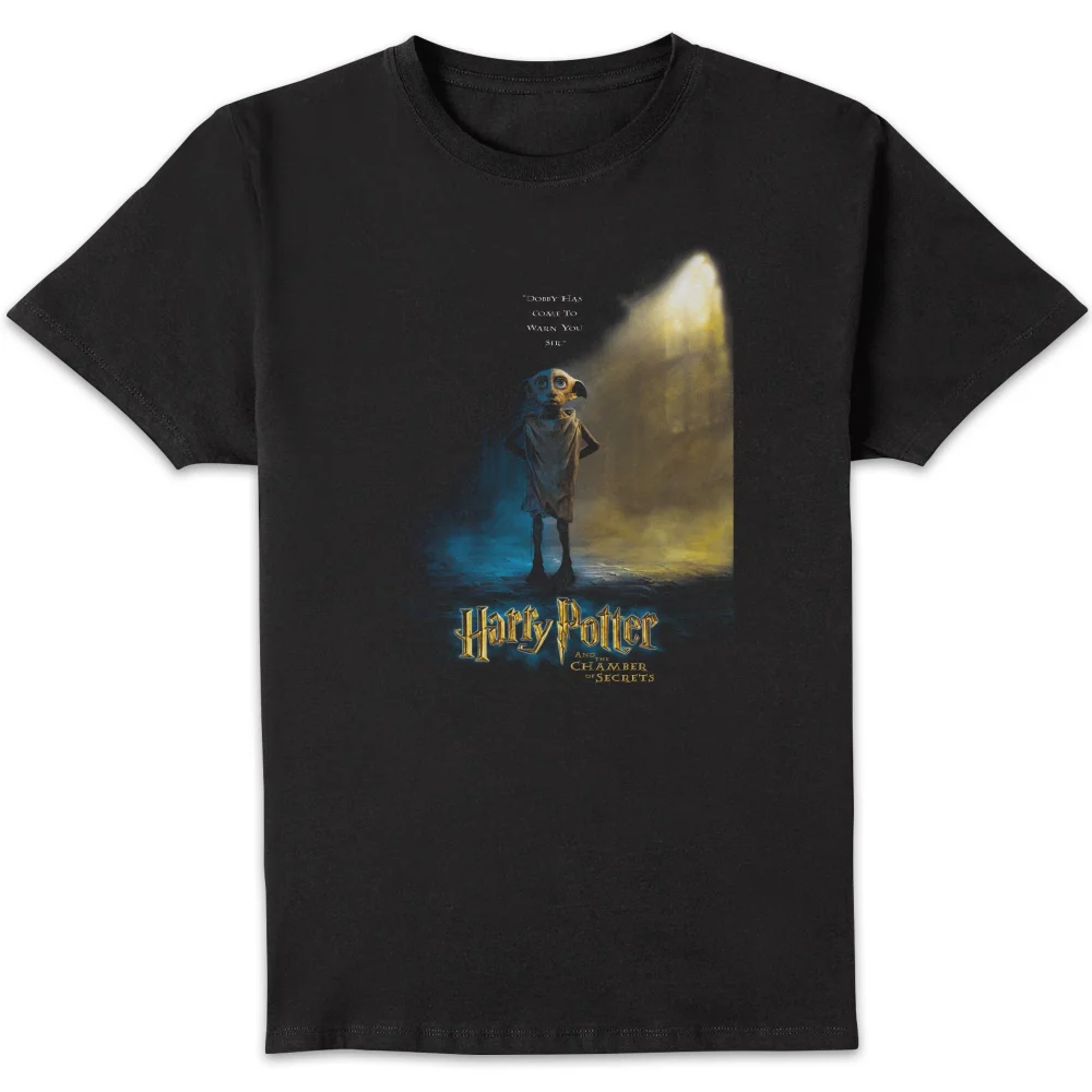 Harry Potter Chamber Of Secrets - Dobby Unisex T-Shirt - Black - S Afbeelding 1