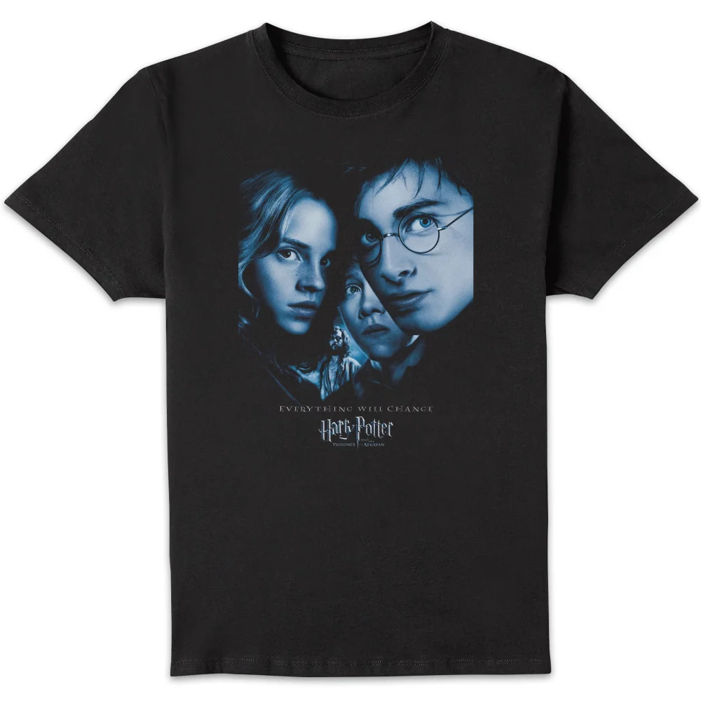 Harry Potter Prisoner Of Azkaban Unisex T-Shirt - Black - S Afbeelding 1