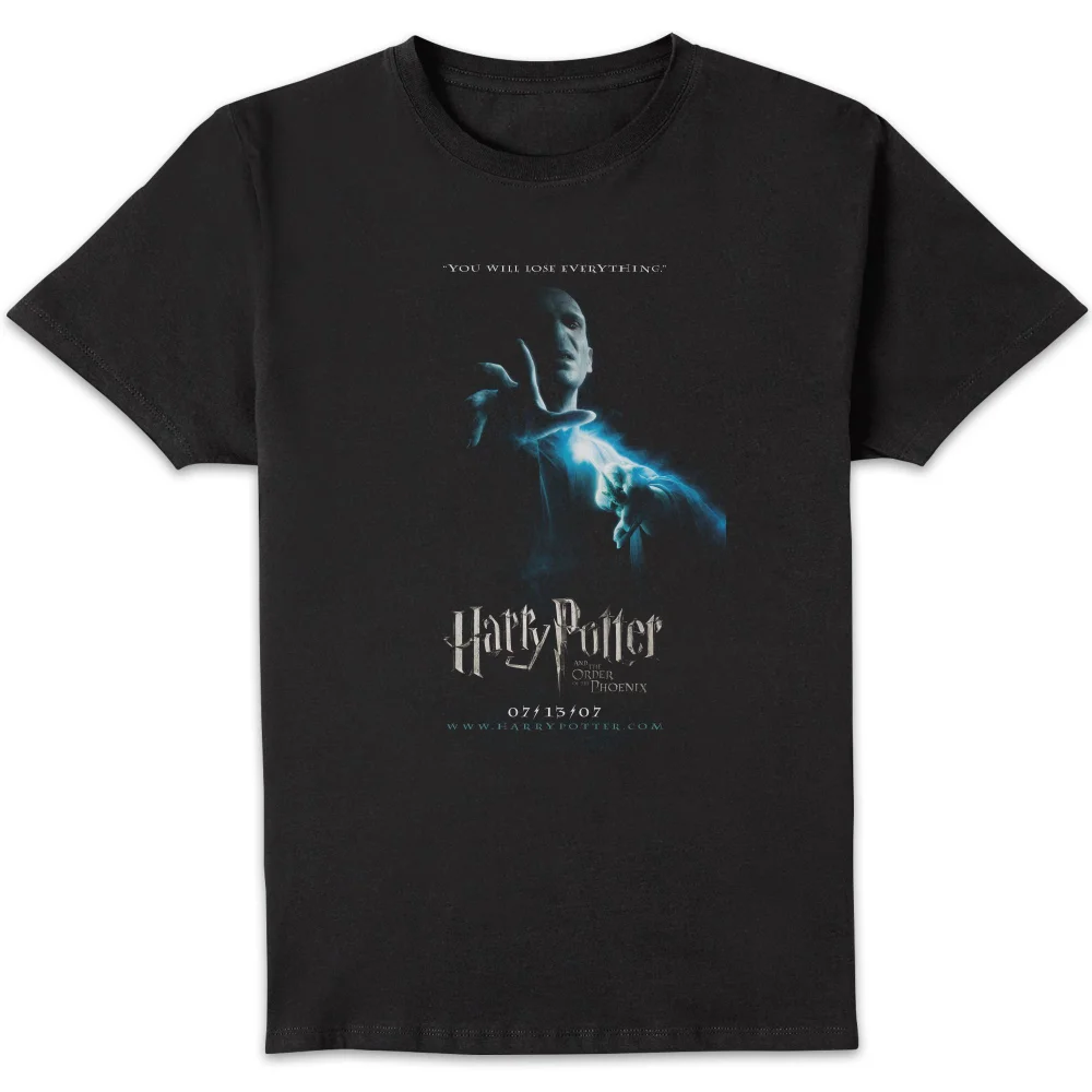Harry Potter Order Of The Phoenix Unisex T-Shirt - Black - S Afbeelding 1