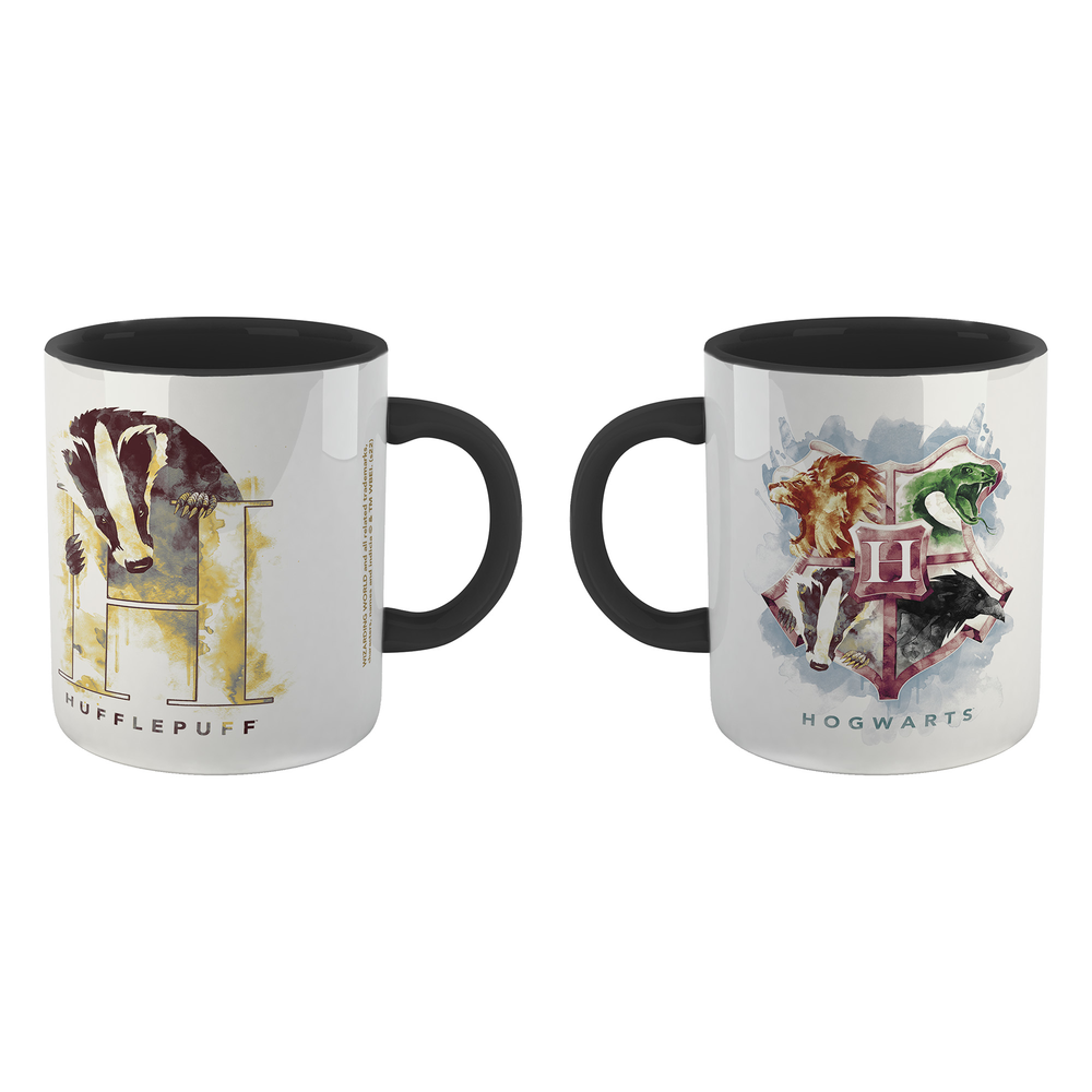 Harry Potter Hufflepuff Mug - Black Afbeelding 1