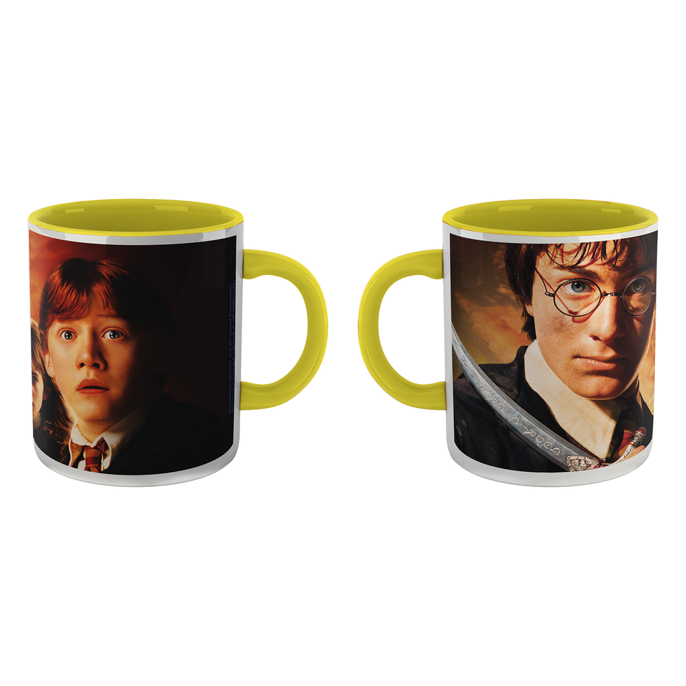 Harry Potter Chamber Of Secrets Mug - Yellow Afbeelding 1