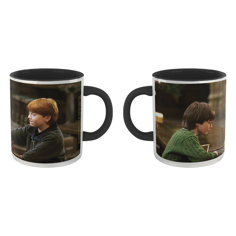 Harry Potter Harry And Ron - Playing Chess Mug - Black Afbeelding 1
