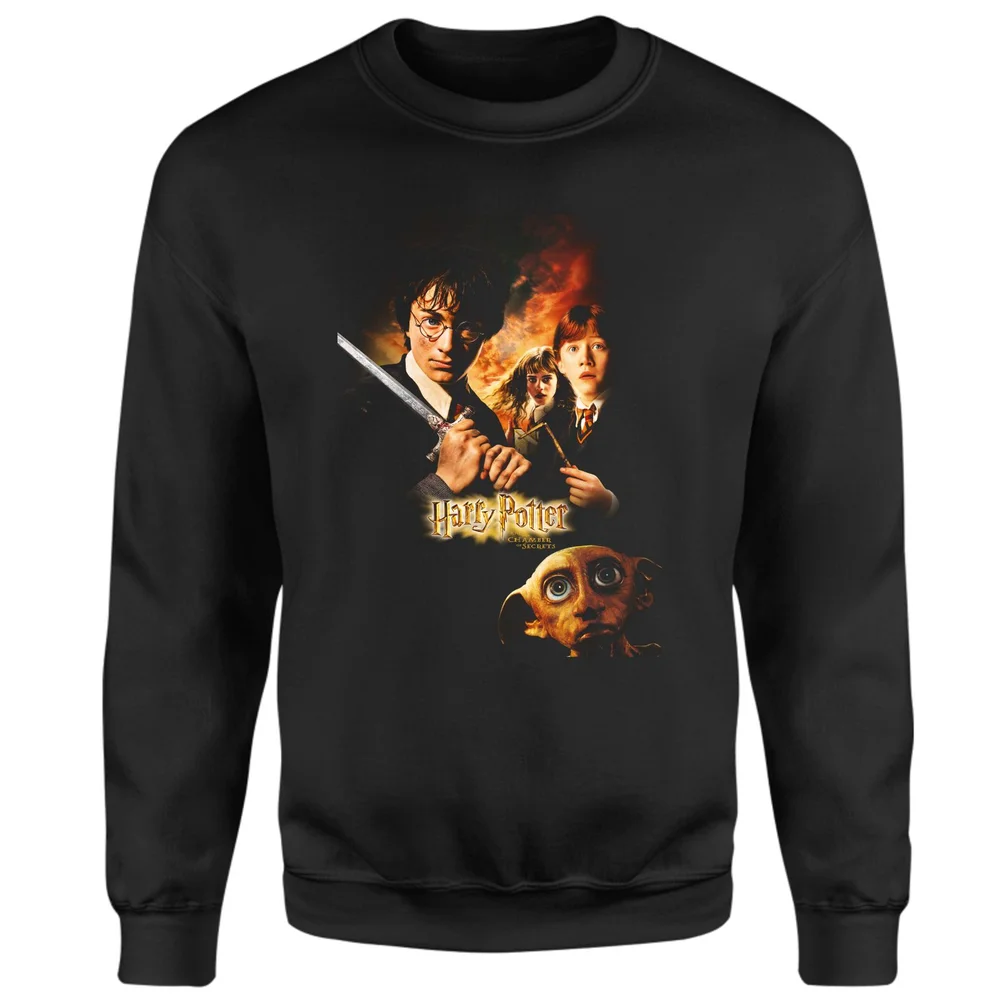 Harry Potter Chamber Of Secrets Sweatshirt - Black - XS Afbeelding 1