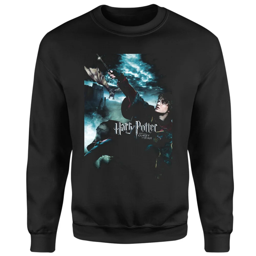 Harry Potter Goblet Of Fire Sweatshirt - Black - S Afbeelding 1