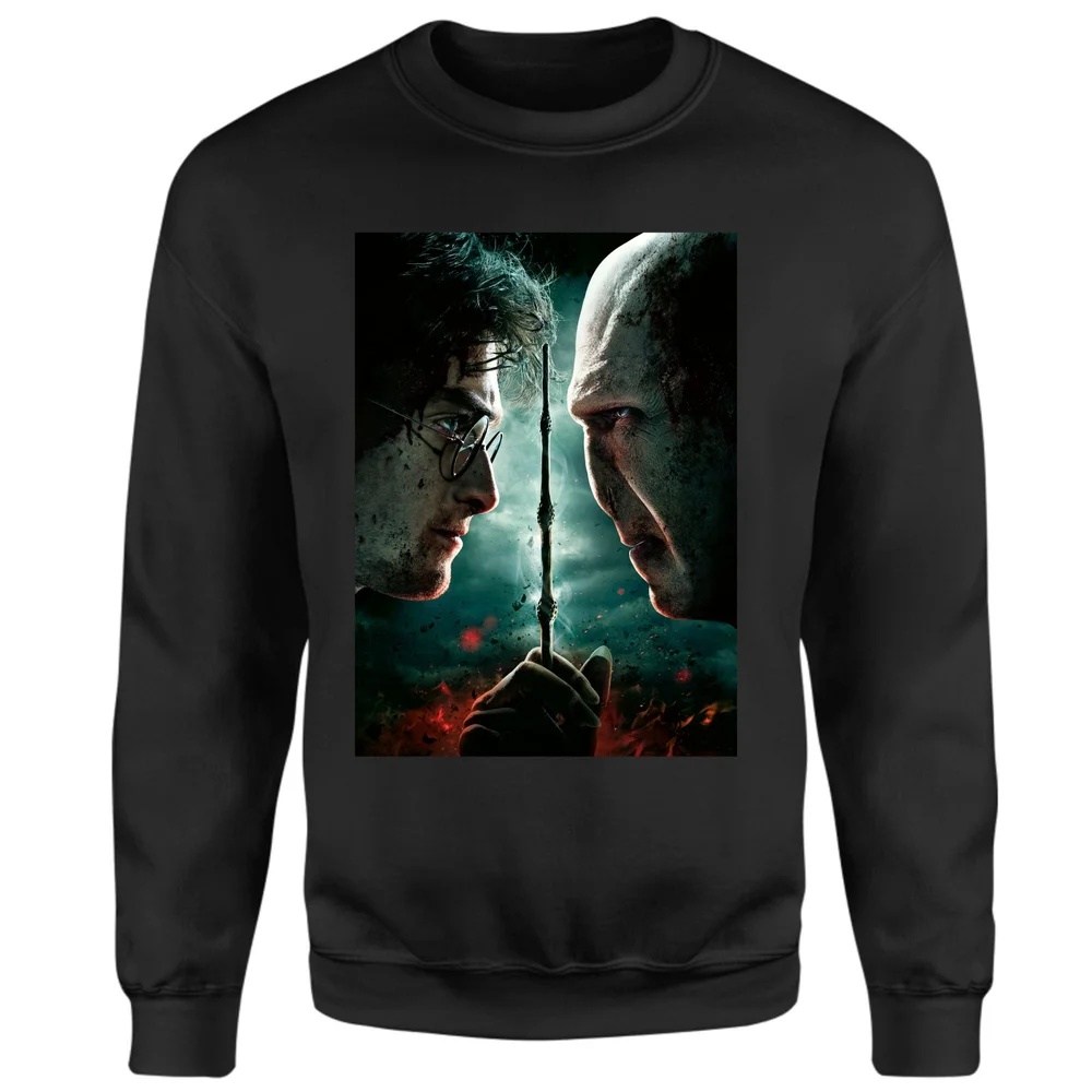 Harry Potter Deathly Hallows - Part 2 Sweatshirt - Black - XS Afbeelding 1