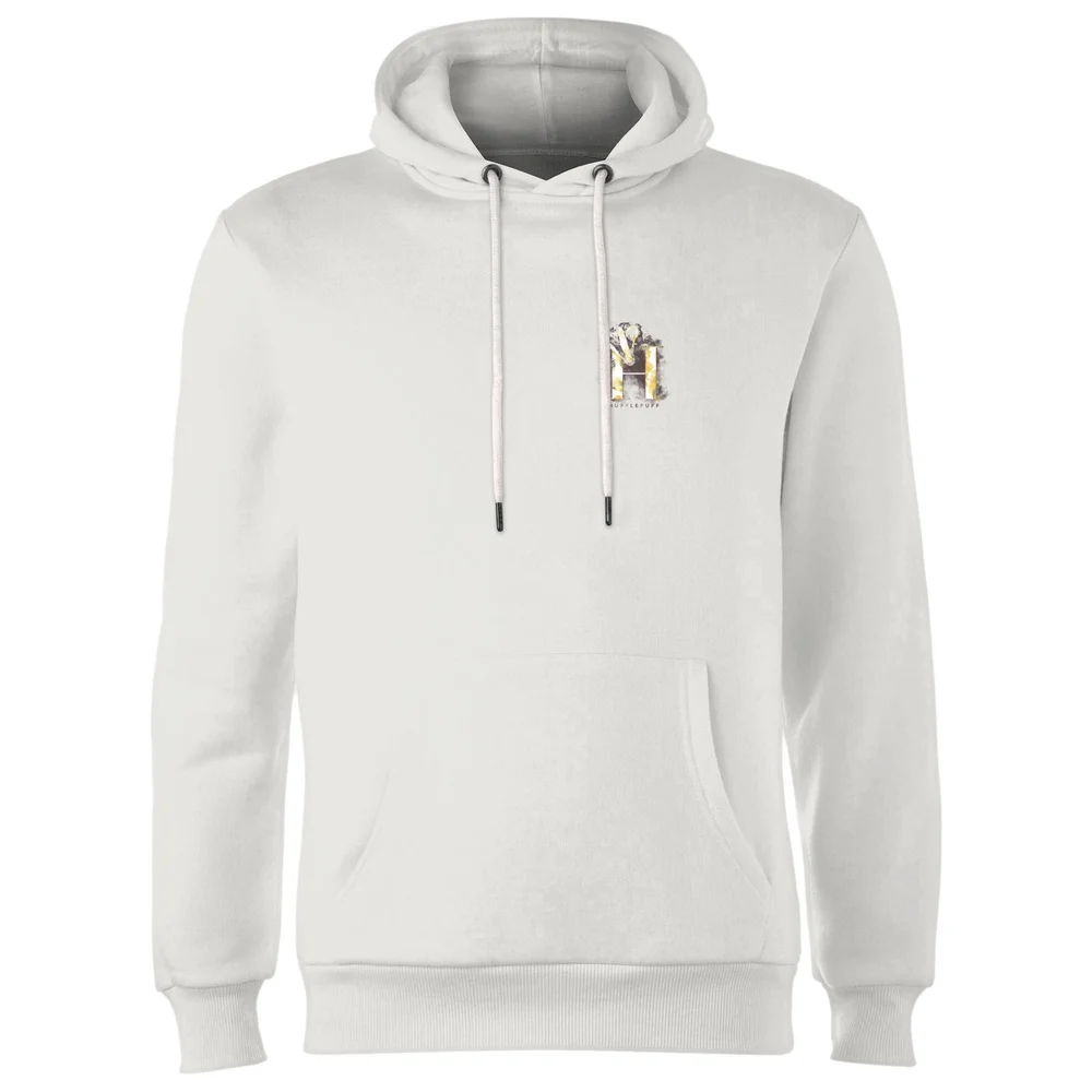 Harry Potter Hufflepuff Hoodie - White - S Afbeelding 1