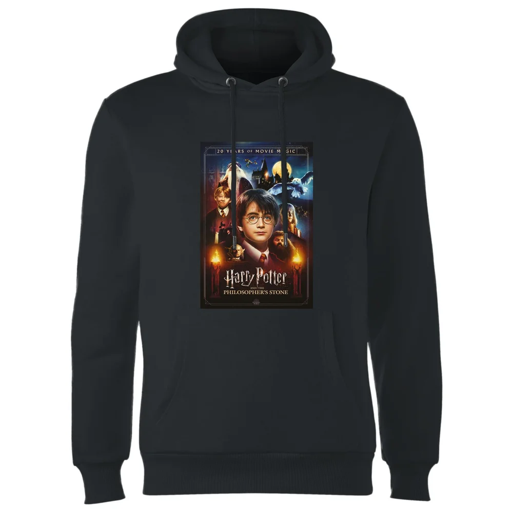 Harry Potter Philosopher's Stone Hoodie - Black - S Afbeelding 1