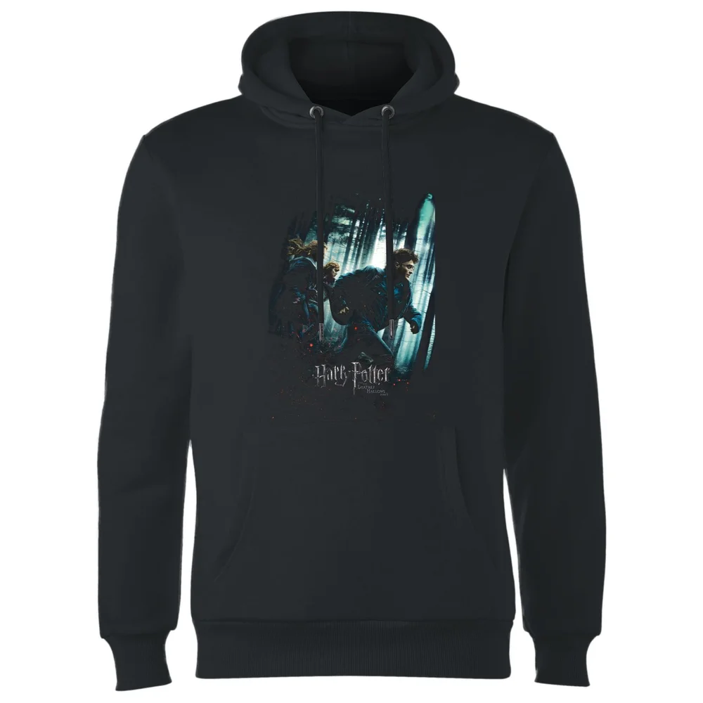 Harry Potter Deathly Hallows Part 1 Hoodie - Black - S Afbeelding 1