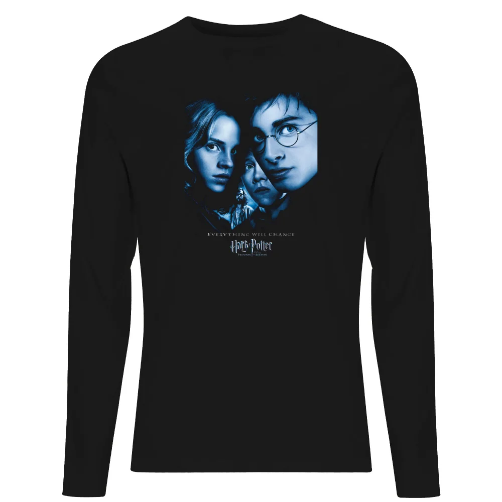 Harry Potter Prisoner Of Azkaban Unisex Long Sleeve T-Shirt - Black - S Afbeelding 1