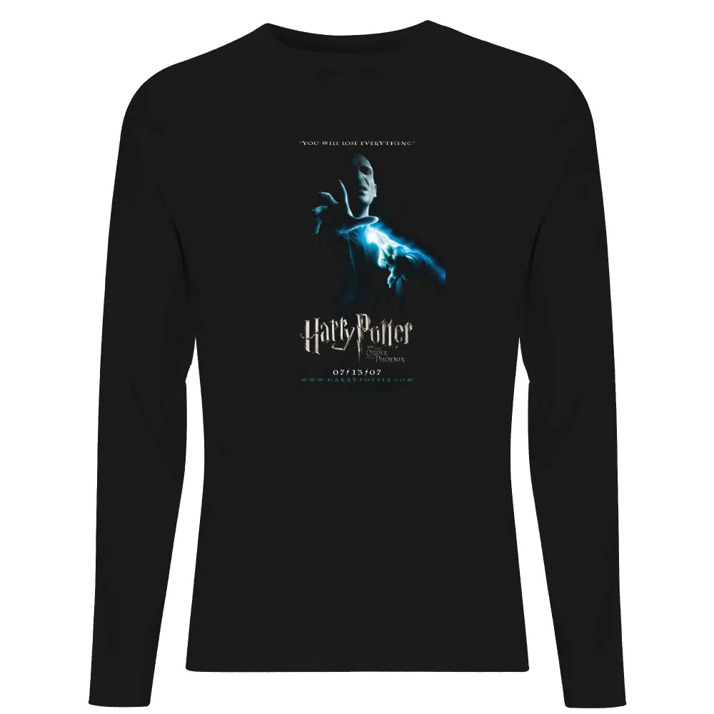 Harry Potter Order Of The Phoenix Unisex Long Sleeve T-Shirt - Black - S Afbeelding 1