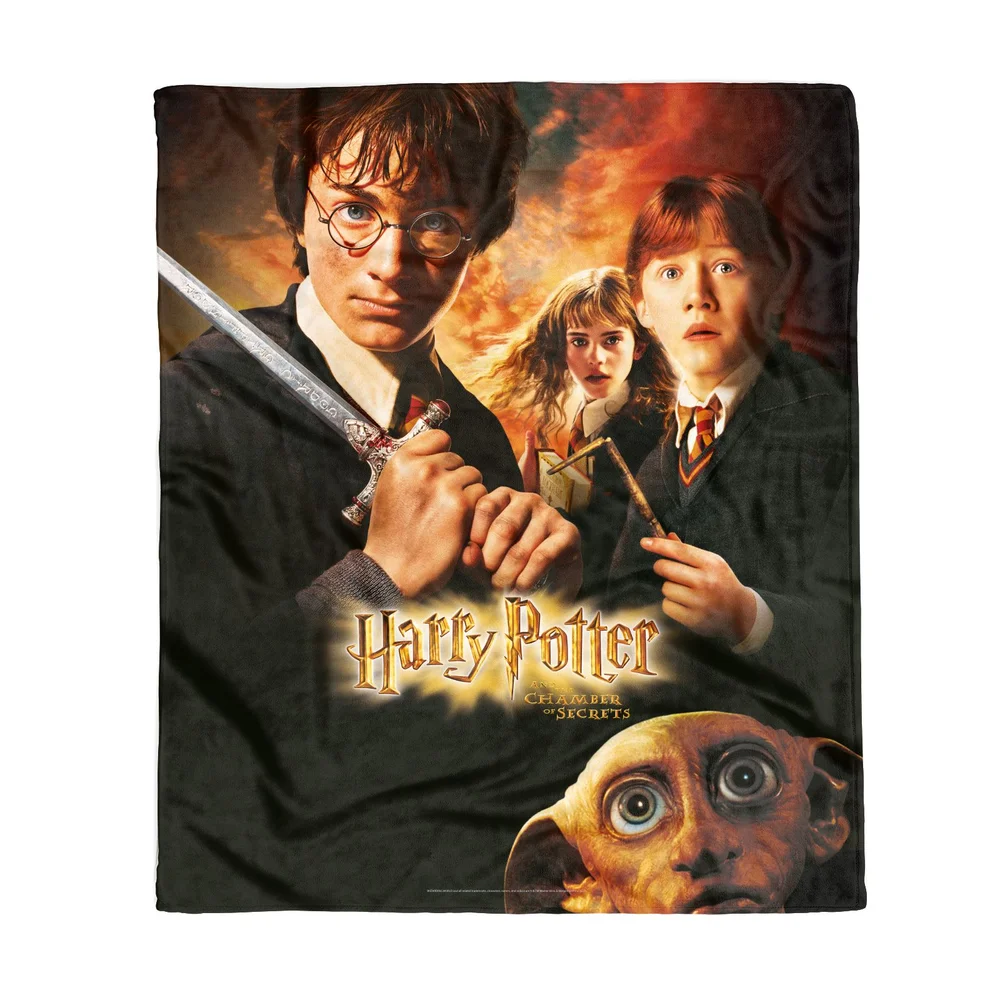 Harry Potter Chamber Of Secrets Fleece Blanket - M Afbeelding 1