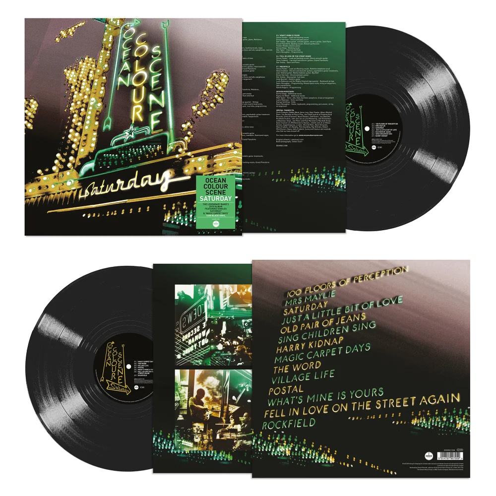 Ocean Colour Scene - Saturday (140g Black Vinyl) Afbeelding 1