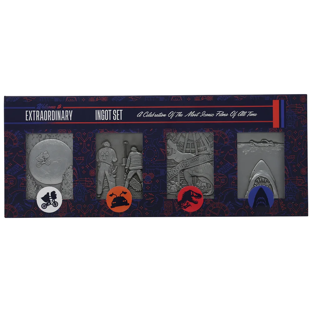 Fanattik Amblin 4 Piece Ingot Collection Afbeelding 1